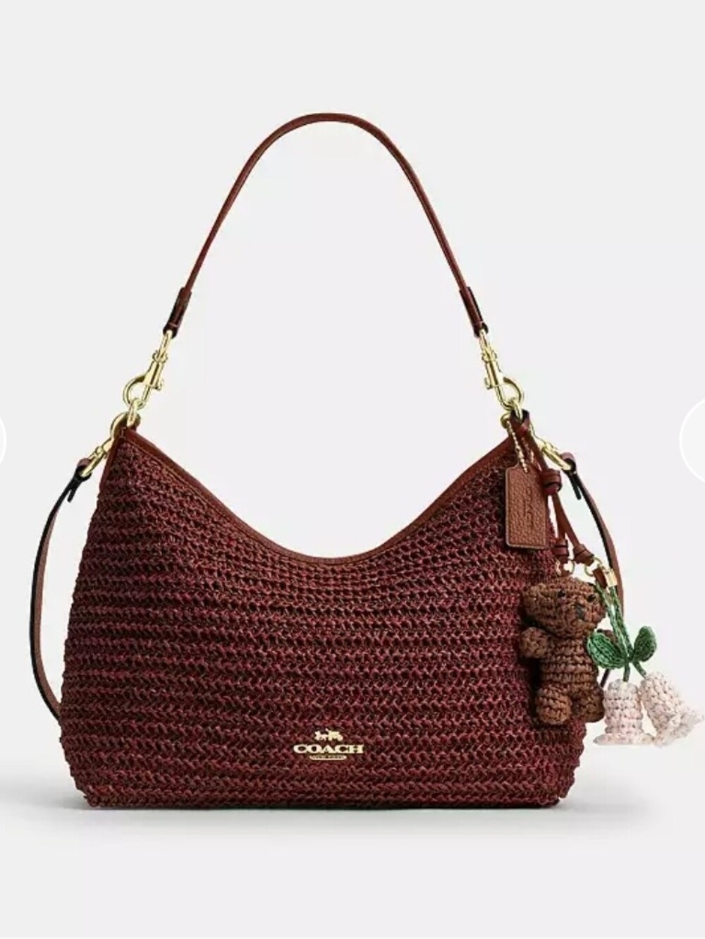 Coach Laurel Medium Shoulder Bag With Charms